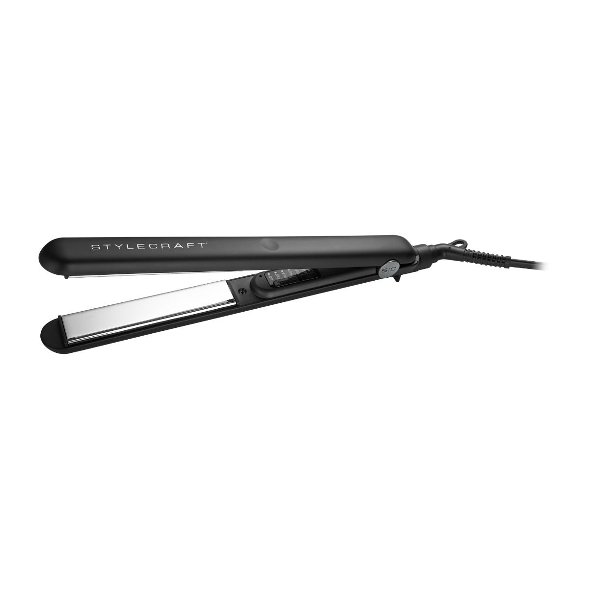 Stay-Temp Professional Flat Iron with 1" Titanium Plates