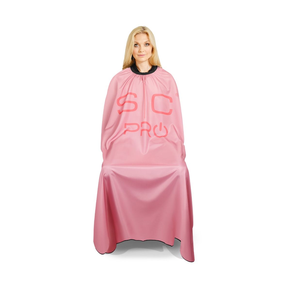 Studio Kick Cover Extra-Long Cutting Cape in Dusty Rose - Image 2
