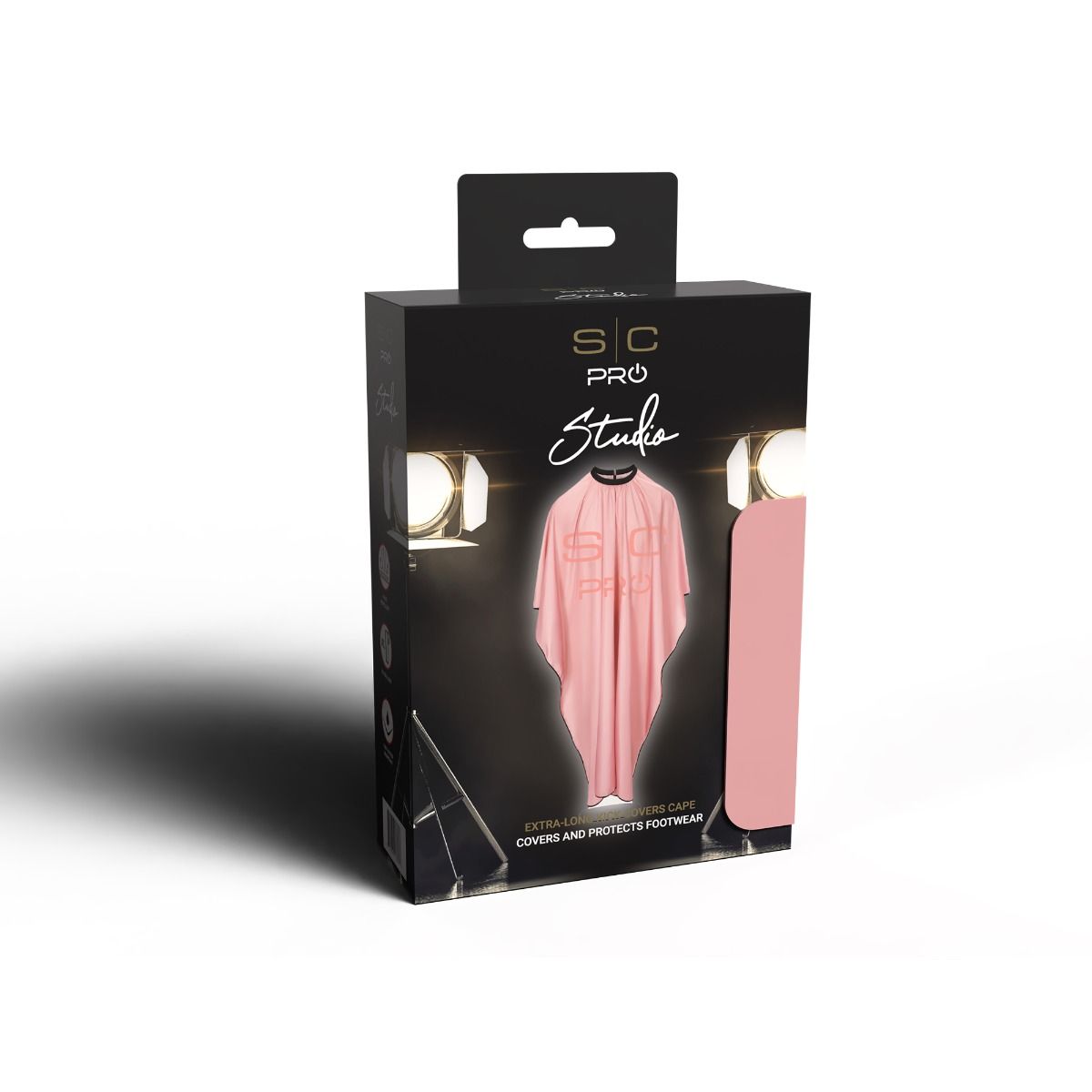 Studio Kick Cover Extra-Long Cutting Cape in Dusty Rose - Image 4