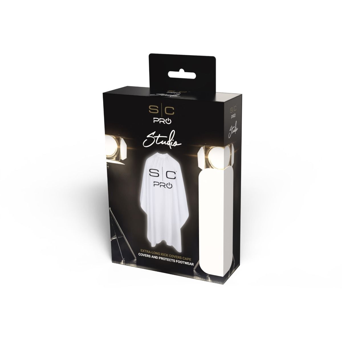 Studio - Professional Extra-Long Kick Covers Cape in White - Image 3