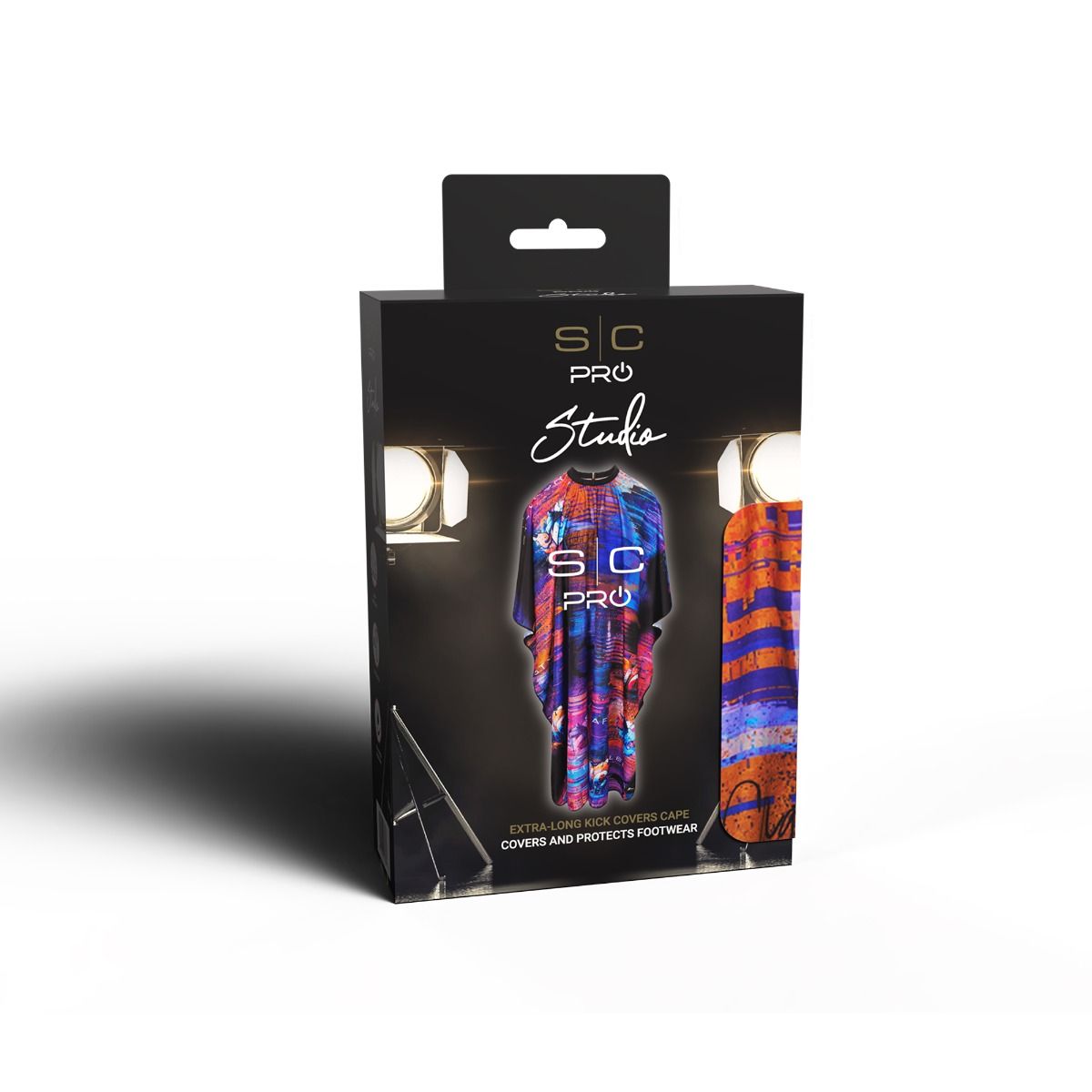 Studio Kick Cover Extra-Long Cutting Cape Wildstyle - Image 4