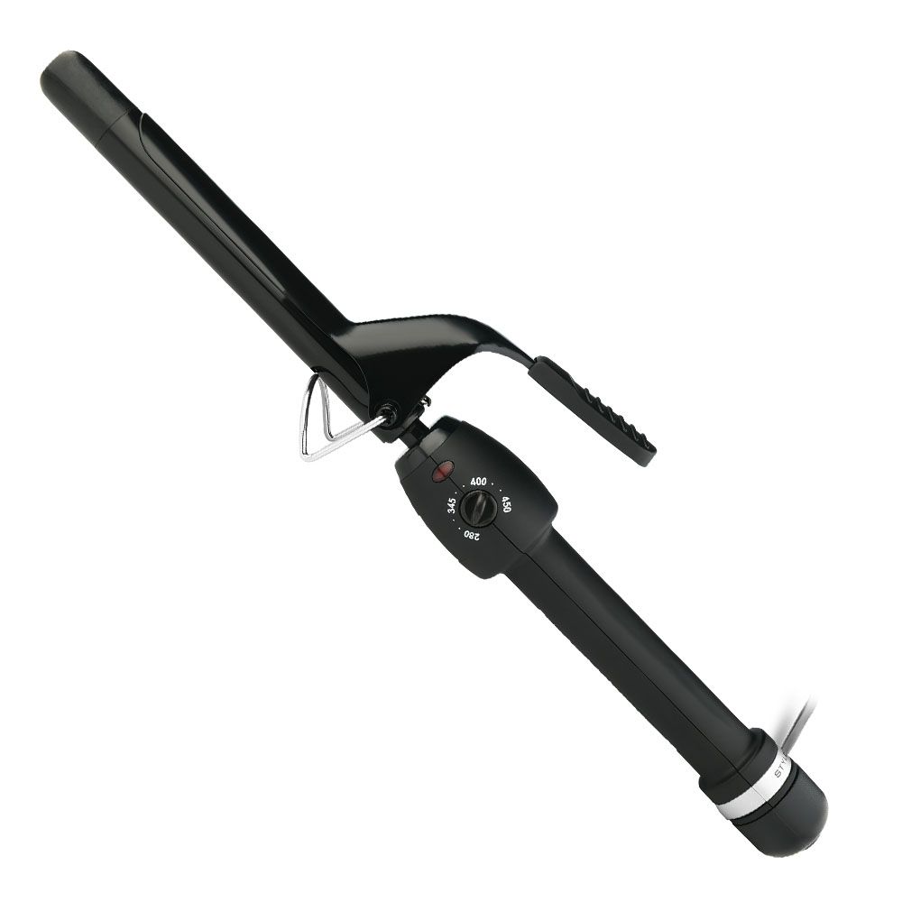 Stay-Temp Professional Ceramic Barrel .75" Hair Curling Iron