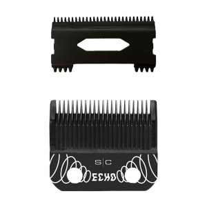 Echo Black DLC Clipper Blade and Shallow Tooth 2.0 Cutter