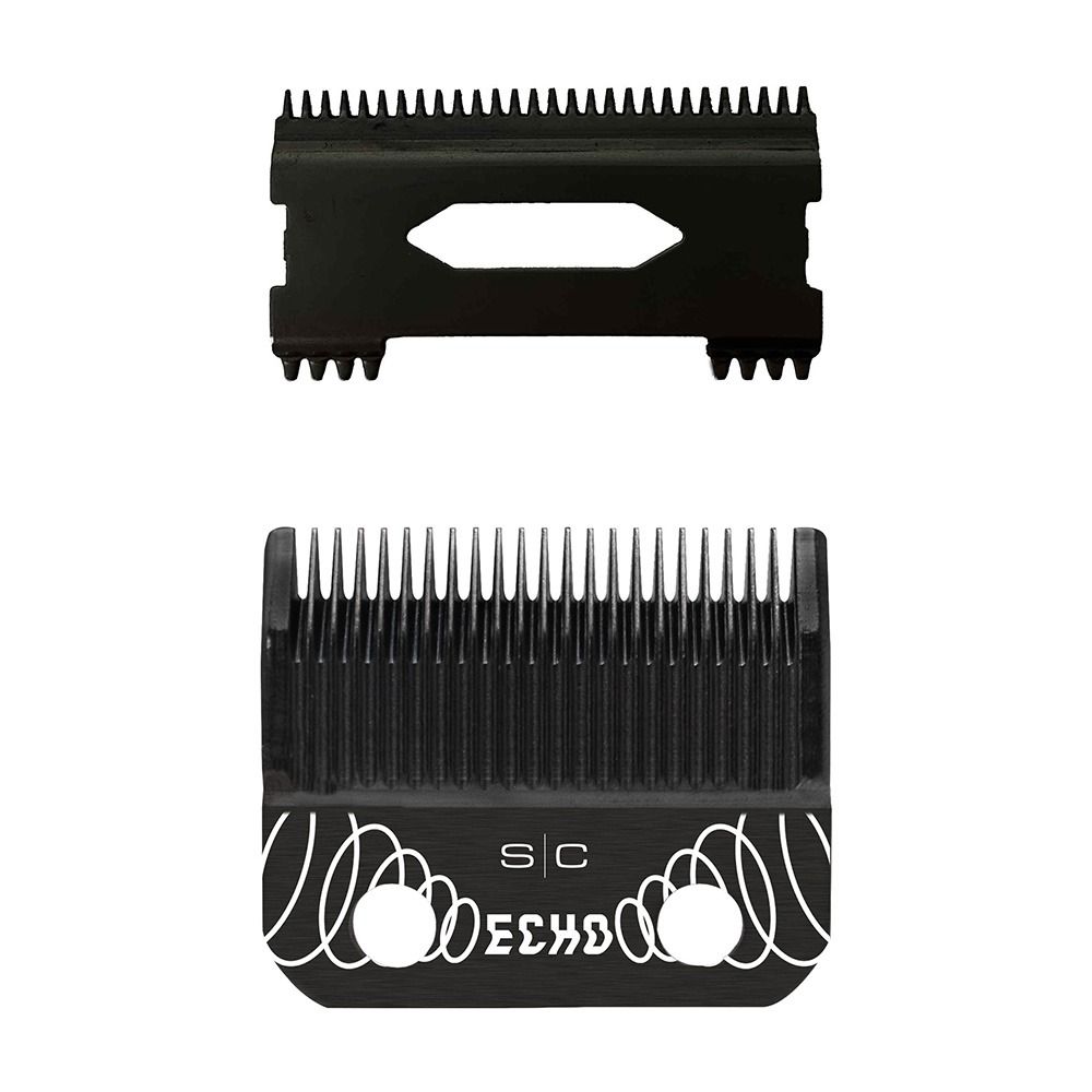 Echo Black DLC Clipper Blade and Shallow Tooth 2.0 Cutter