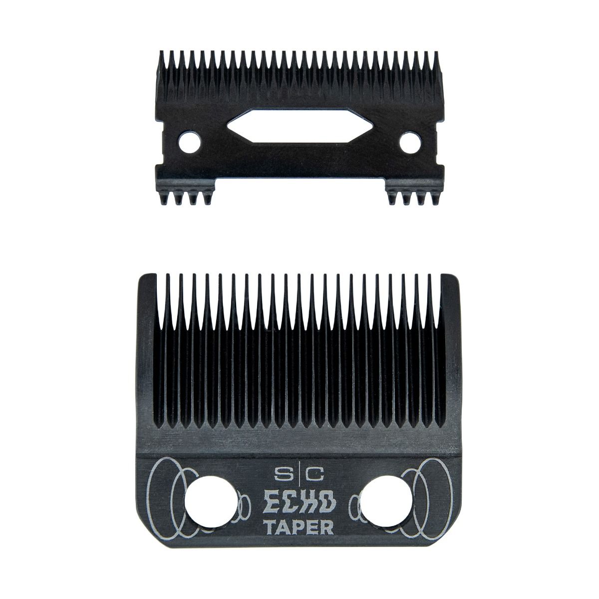 Echo Taper Black DLC Clipper Blade and Deep Tooth Cutter