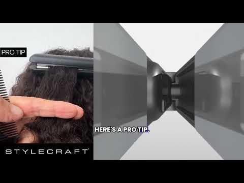 Stay-Temp Professional Flat Iron with 1" Titanium Plates - Image 3