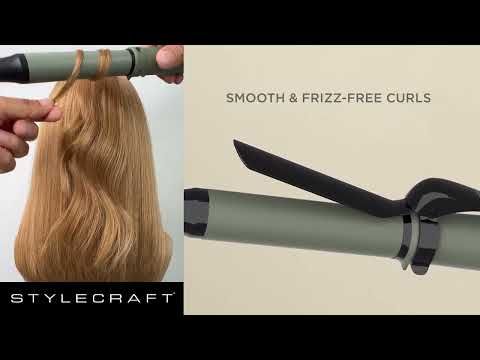 Sage Professional 1" Cordless Curling Iron & Wand with Removable Clamp - Image 3