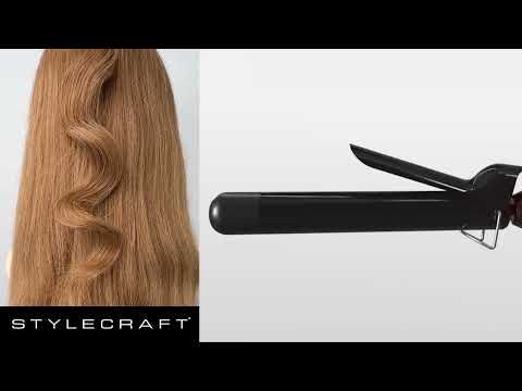 Stay-Temp Professional Ceramic Extended Barrel 1" Curling Iron - Image 3
