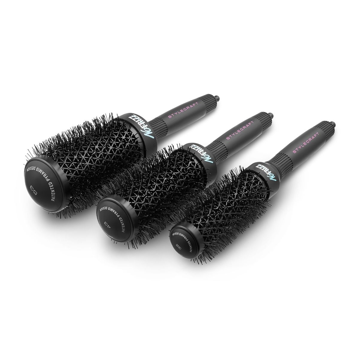 NoFRIZZ Round Brush with Ion Technology and Ceramic-Coated Barrel 32mm - Image 5