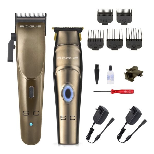 Rogue Combo Set - Professional Cordless Hair Clipper/Trimmer with 9V Magnetic Motor - Image 7