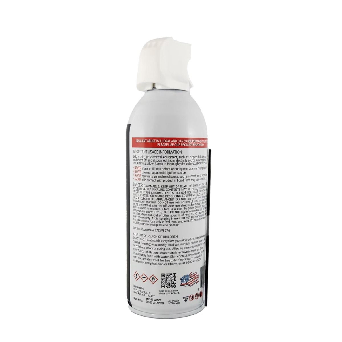 Duster-X - Barber & Stylist Duster Spray Aerosol 10 oz. - Image 3