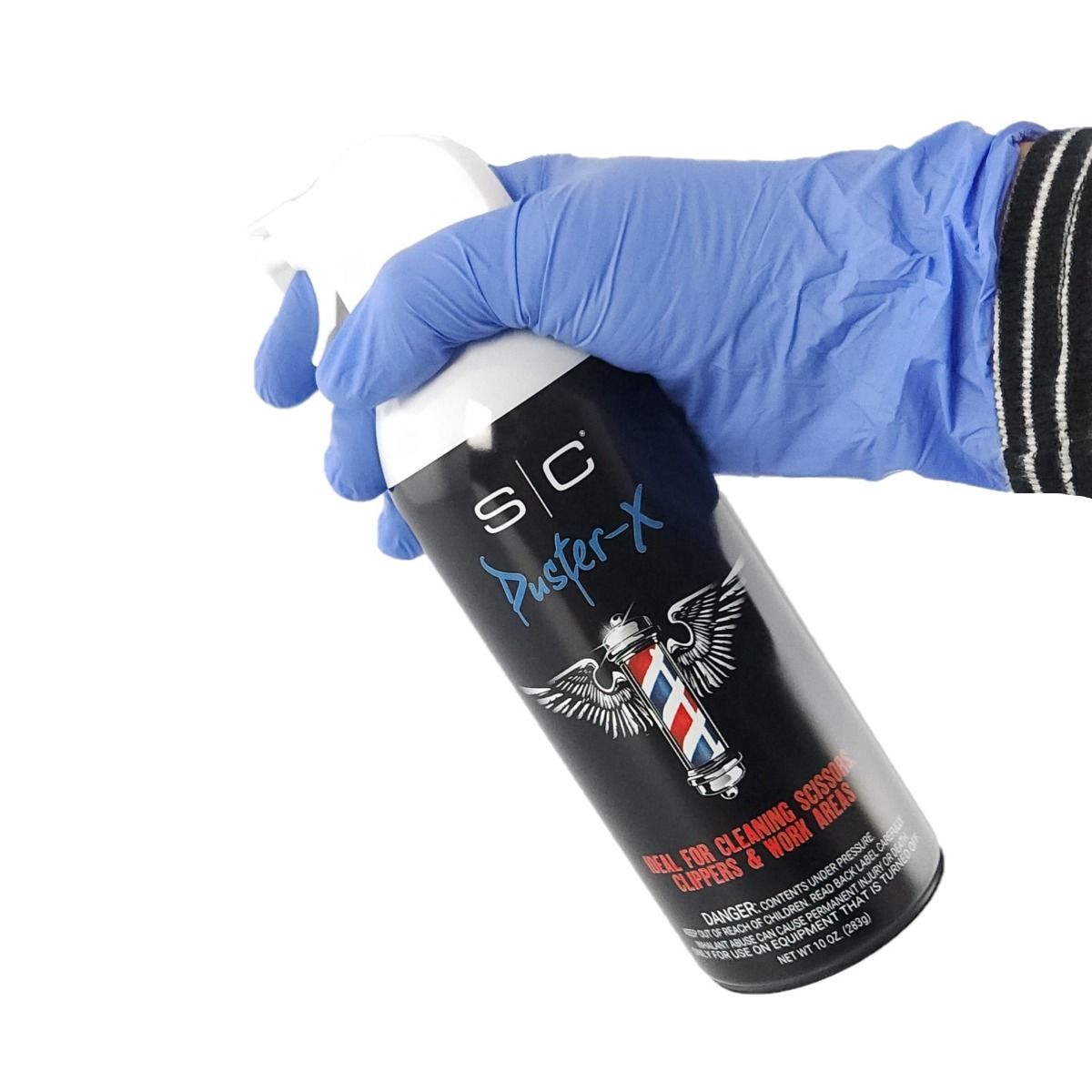Duster-X - Barber & Stylist Duster Spray Aerosol 10 oz. - Image 2