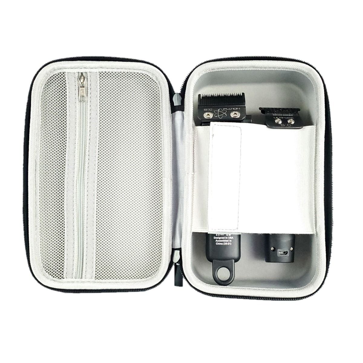 Compact Travel Case for Clippers, Trimmers, and Shaver Accessories - Image 3