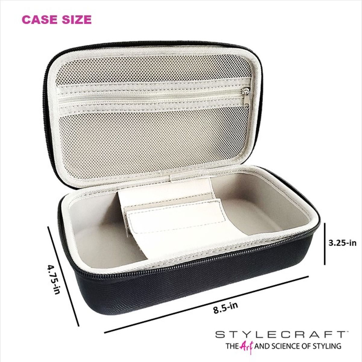 Compact Travel Case for Clippers, Trimmers, and Shaver Accessories - Image 2