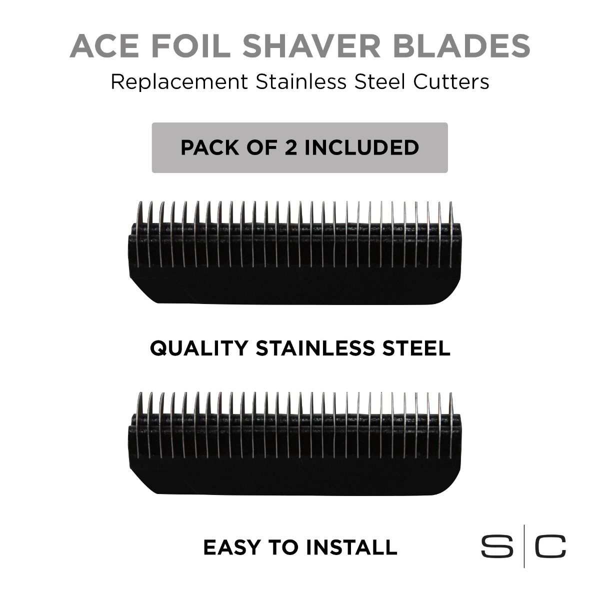 Forged Stainless Steel Cutters for the Ace Foil Shaver - Image 4