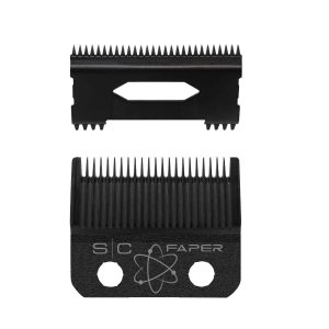 Faper Black DLC Clipper Blade and Slim Deep Tooth Cutter