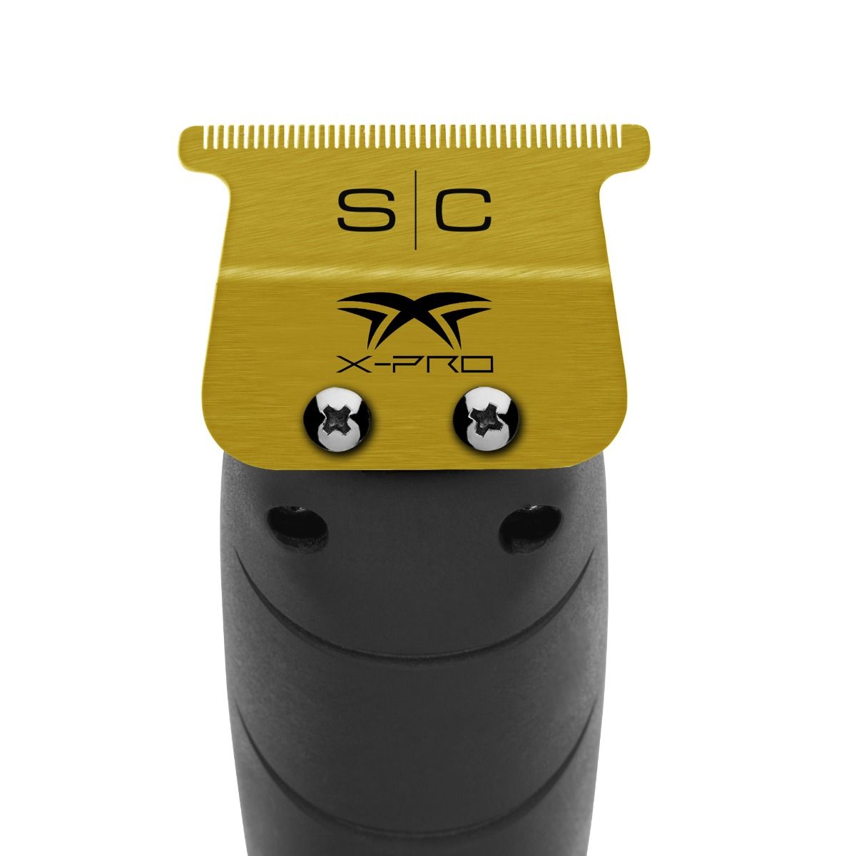 X-Pro Gold Titanium Wide Trimmer Blade and "The One" Black DLC Cutter - Image 2