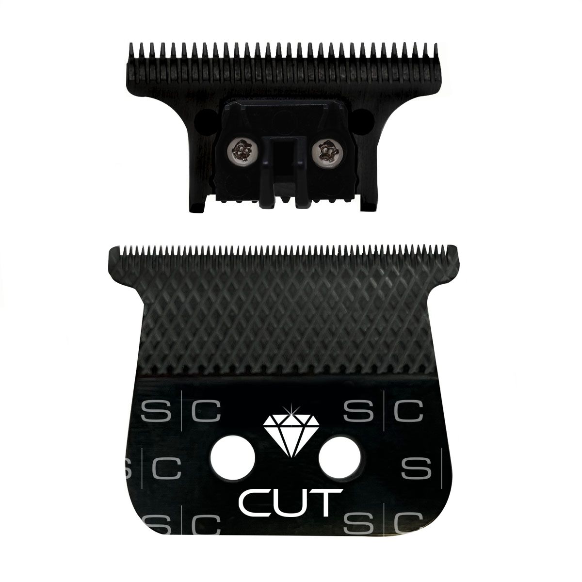 Diamond Cut Black DLC Trimmer Blade and "The One" Cutter