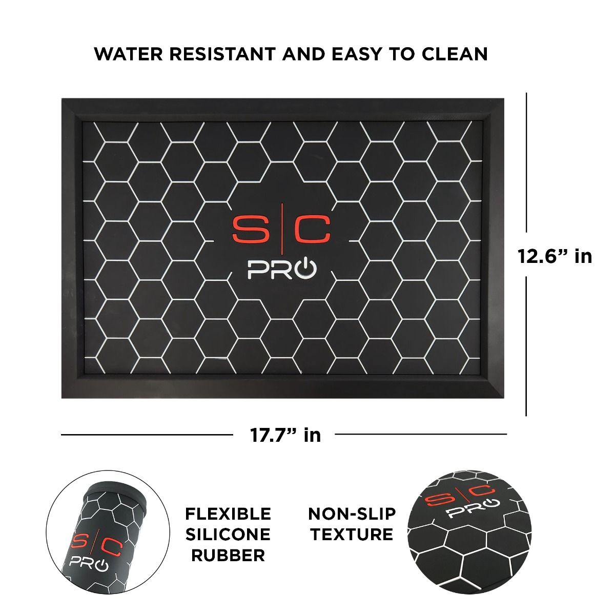 SIC Pro Non Slip Grip Heat Resistant Mat and Station Organizer - Image 7