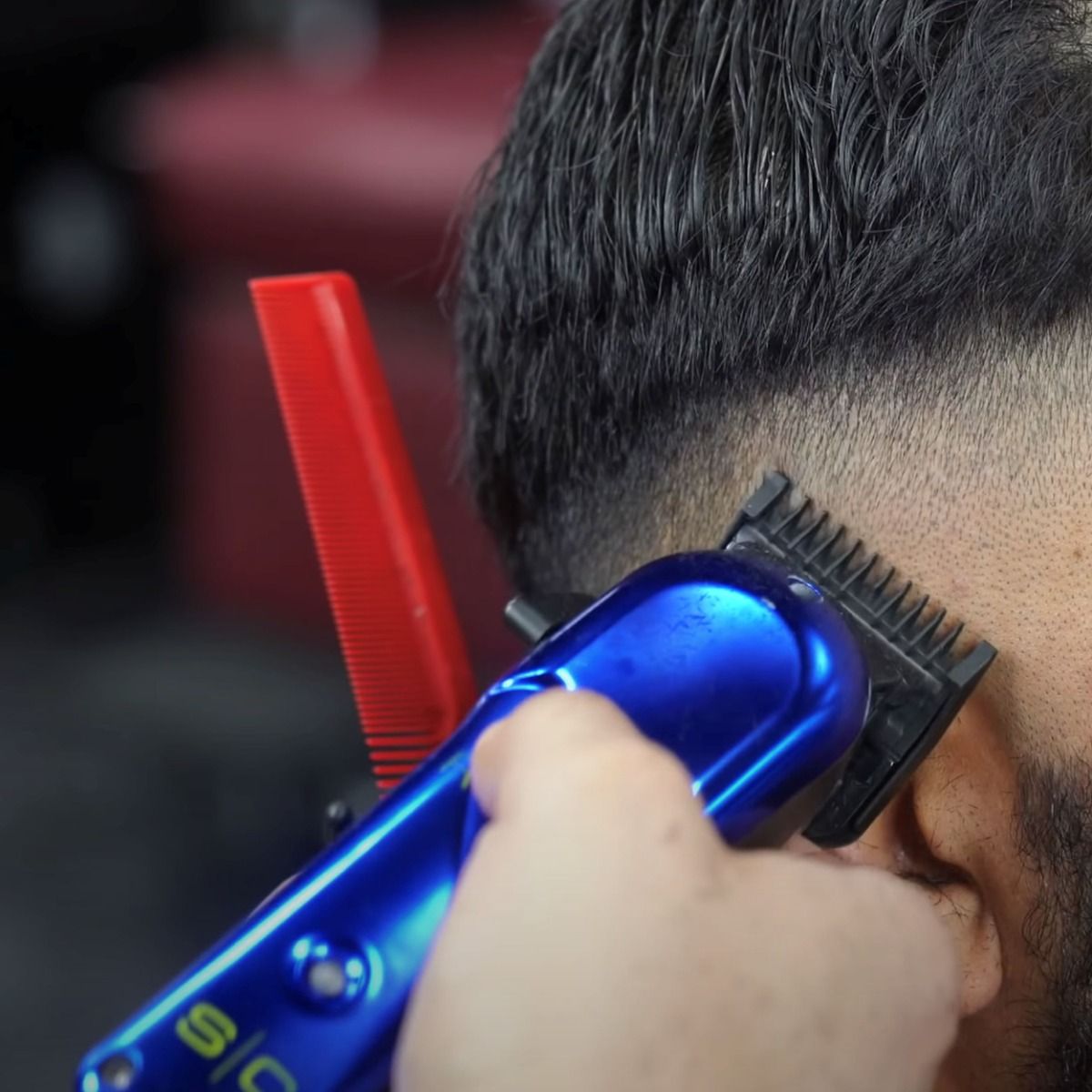 Black DLC Taper Clipper Blade and Shallow Tooth 2.0 Cutter - Image 6