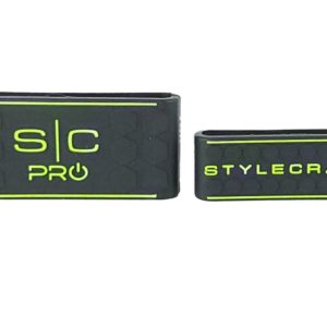 Pro Barber Hair Clipper and Trimmer Grip Band Set of 2 in Black|Green