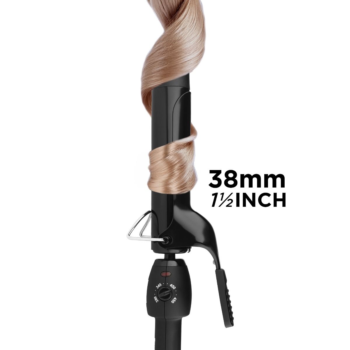 Stay-Temp Professional Ceramic Barrel 1.5" Curling Iron - Image 2