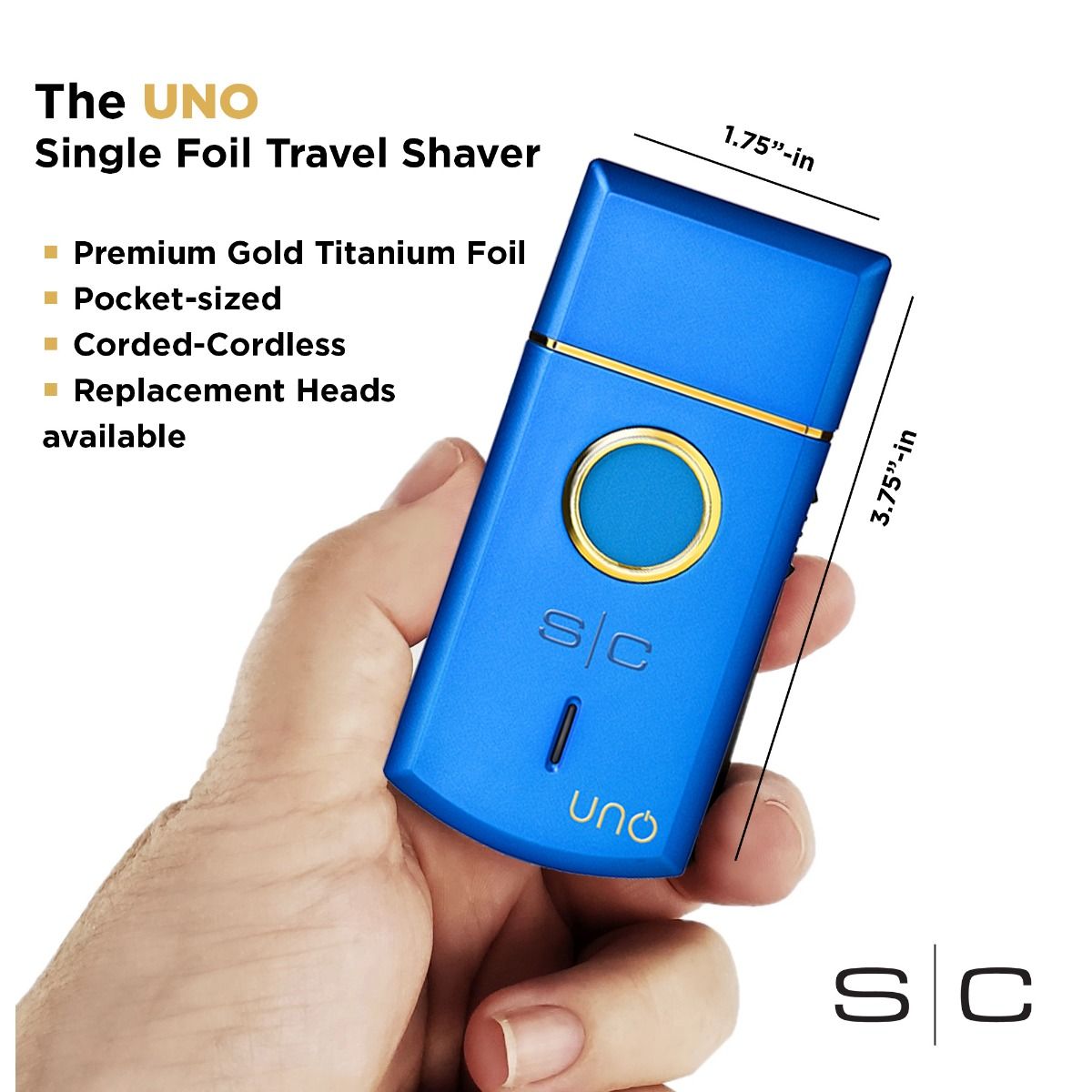 Uno Professional Single Foil Shaver with Turbocharged Motor - Image 6