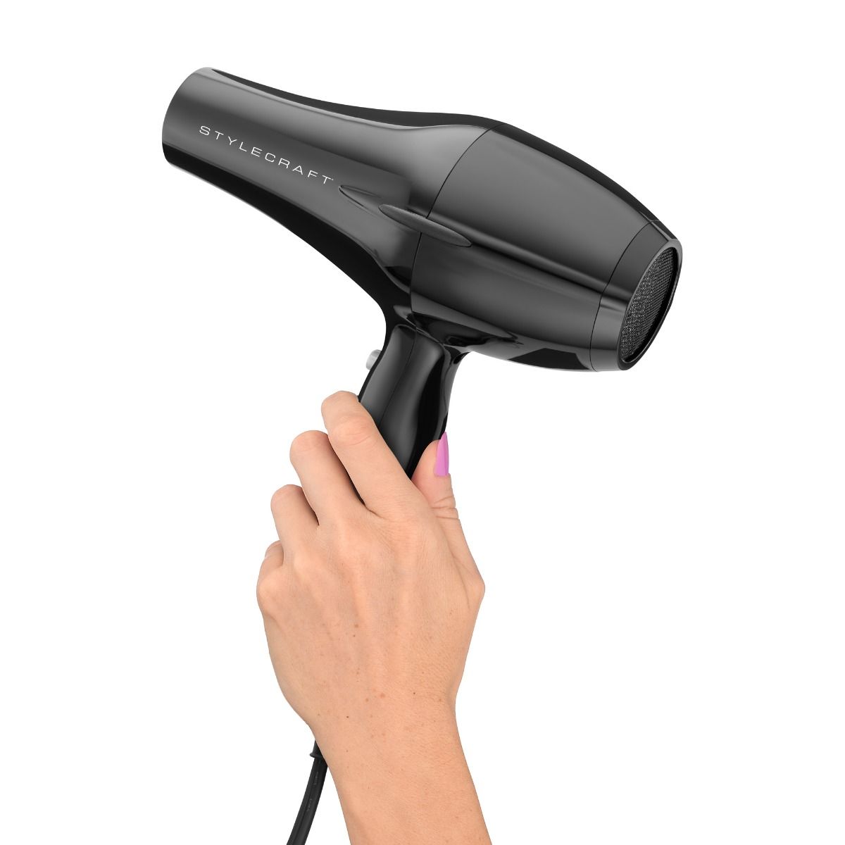 Stay-Temp Professional Hair Dryer with Turbo Power Motor - Image 8