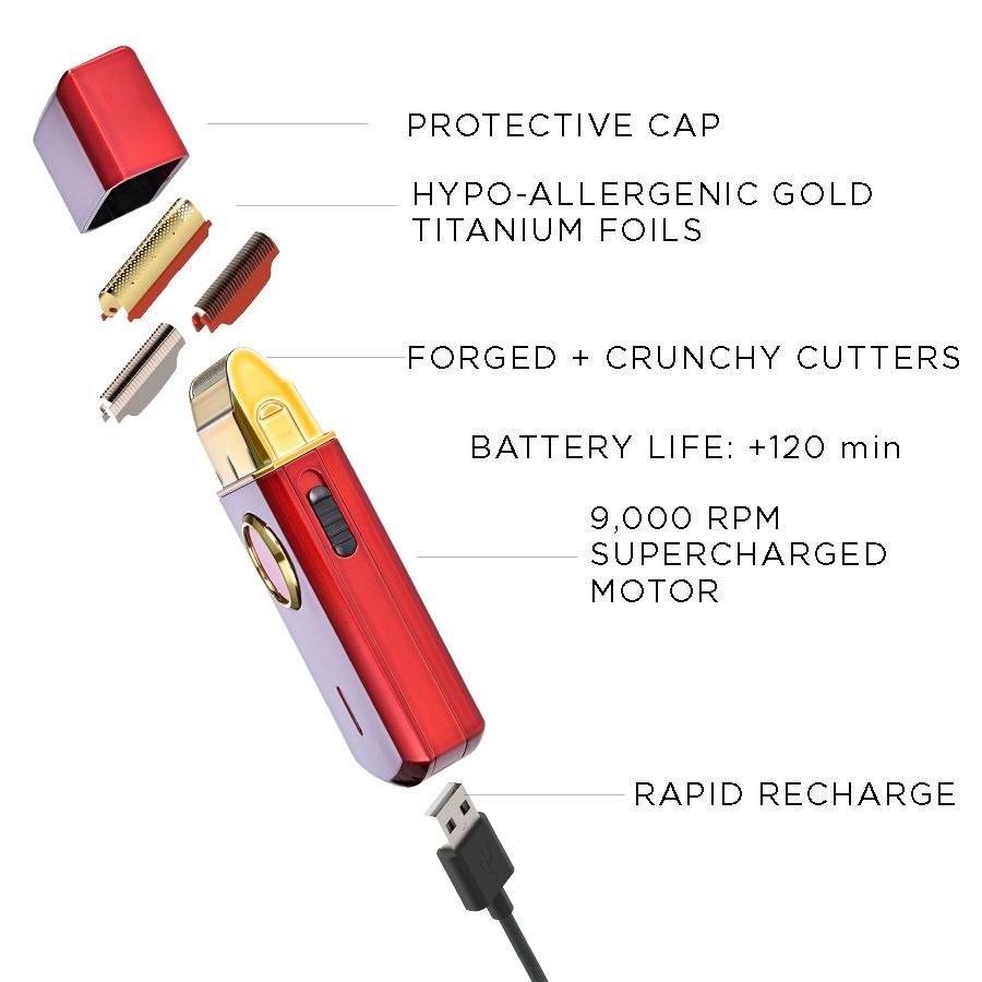 Uno Professional Single Foil Shaver with Turbocharged Motor - Image 5