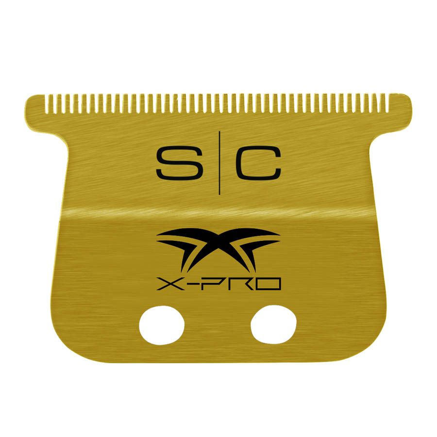X-Pro Gold Titanium Wide Trimmer Blade and "The One" Black DLC Cutter - Image 3